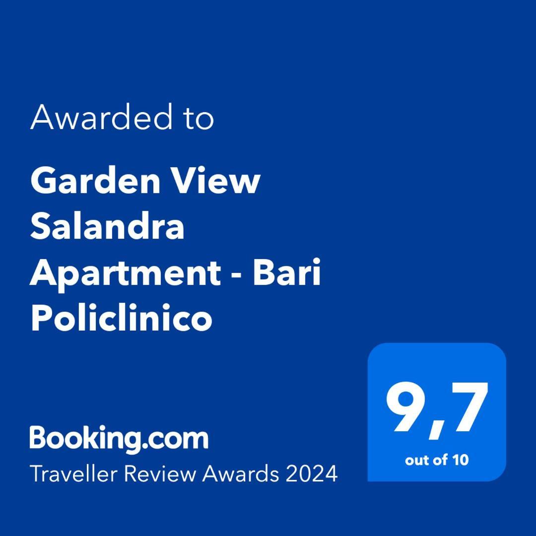 Garden View Salandra Apartment - Bari Policlinico מראה חיצוני תמונה